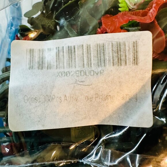 300-Piece Toy Plastic Soldiers Toy Army Soldiers Set In Portable Zip Bag - Picture 3 of 7